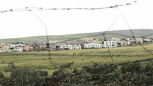 la localidad libanesa de Ghayar (ocupada por los israelíes) La entidad sionista acusa a siete personas de cooperación con Hezbolá